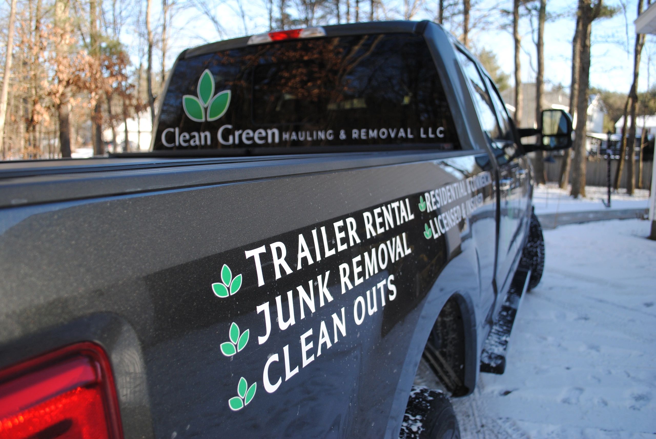 Junk Removal - Clean Green Hauling & Removal LLC
